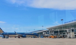 Màn hình hiển thị thông tin chuyến bay - Cảng Hàng Không Quốc tế Đà Nẵng 